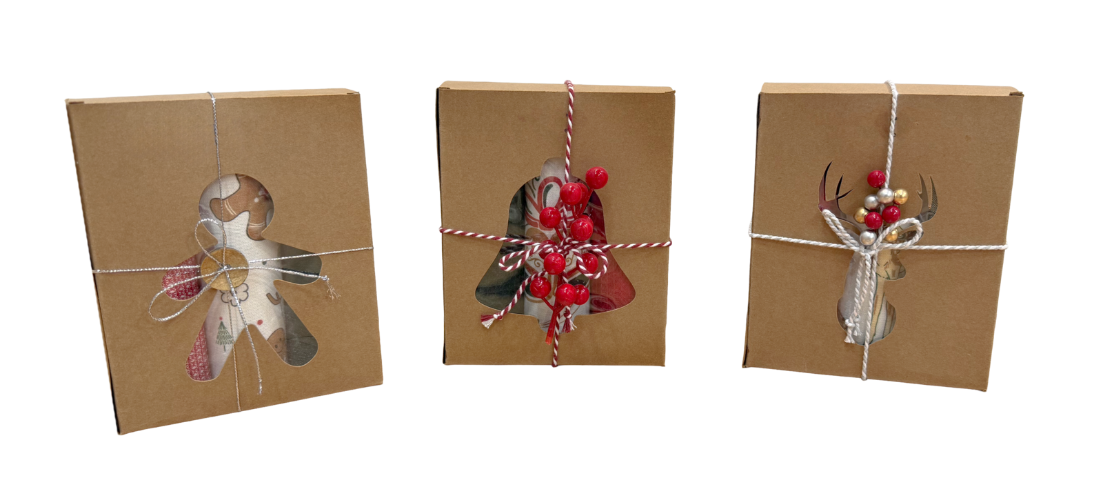 NATALE CONFEZIONE REGALO SET STROFINACCIO 3PZ POPPY Tellini S.r.l. Ingrosso Abbigliamento